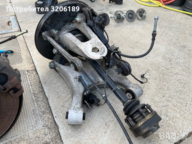 Носач , шенкел главина , полуоска  пружини амортисьор за БМВ Х5 Е53, снимка 5 - Части - 41639993