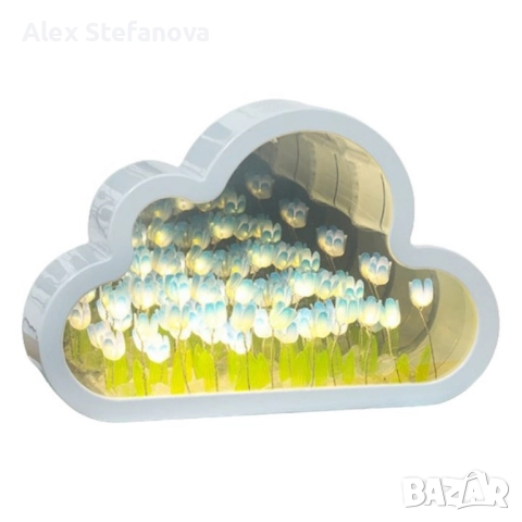 Магическа нощна лампа с огледален ефект 2 в 1, снимка 2 - Други - 52837311