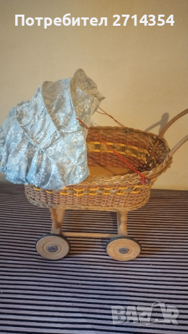 Ретро количка за кукли , снимка 3 - Колекции - 44757009