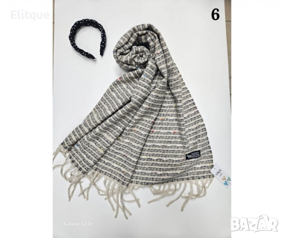 Изискан шал, снимка 6 - Шалове - 52841246