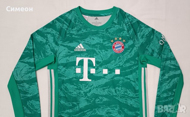 Adidas Bayern Munchen #1 Neuer Jersey оригинална блуза ръст 158-170см, снимка 2 - Детски Блузи и туники - 41794431