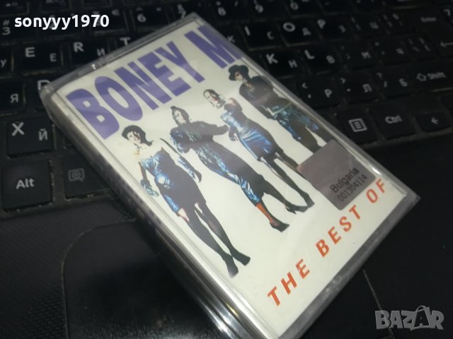 Boney M-The best of нова лицензна касета-ORIGINAL TAPE 2002241607
