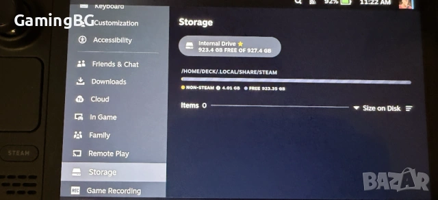 отличен Steam Deck Oled 1 Tb, снимка 8 - Други игри и конзоли - 53727171