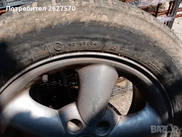 Джанти с гуми за WV sharan,seat, снимка 3 - Гуми и джанти - 55970531