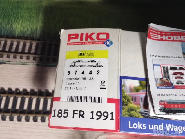 Електрически локомотив Piko BR185 HO 1/87, снимка 10 - Колекции - 55791536