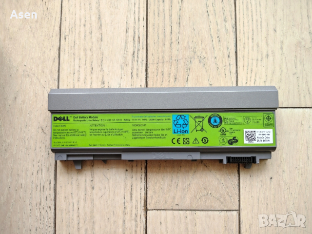 Dell Latitude E6400 E6410 E6510 Precision M4500 Type U5209 батерия