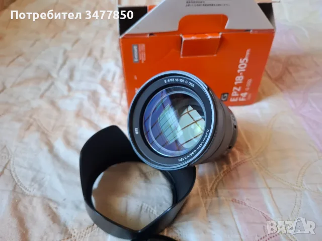 Обектив Sony SEL E PZ 18-105mm f/4 G OSS, снимка 2 - Обективи и филтри - 56335437