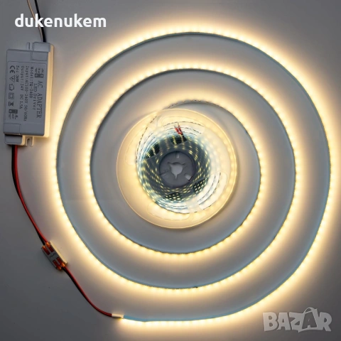 LED трансформатор 12V 24W (2A) – без трептене, безшумен, снимка 7 - Друга електроника - 53257515