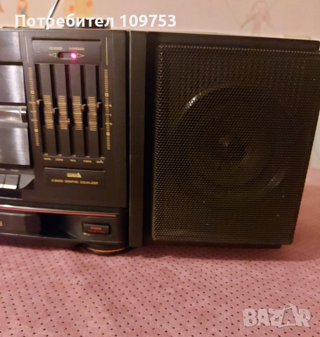 Радиокасетофон JVC PC-V66, снимка 7 - Радиокасетофони, транзистори - 53538178