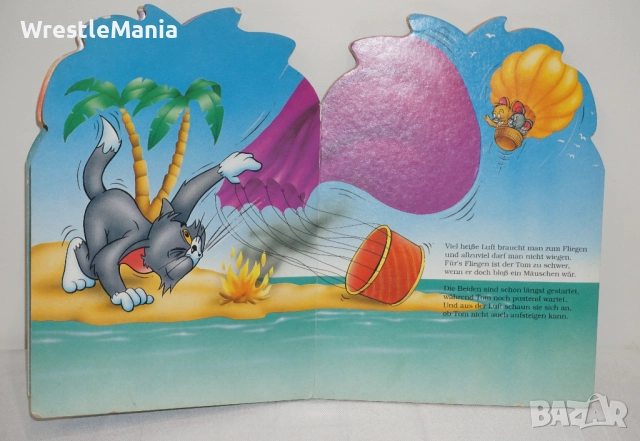 Vintage Колекционерска Книжка с твърди картонени корици на Tom & Jerry от 1990г , снимка 9 - Колекции - 52178519