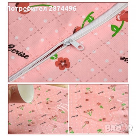 2550 Комплект от 3 броя текстилни кутии за съхранение на бельо, снимка 4 - Други стоки за дома - 35762241