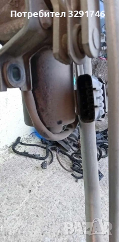Лостов механизъм за чистачки с моторче  за Опел Зафира фейслифт 2004г 2.0 дизел 101к.с, снимка 3 - Части - 50507951