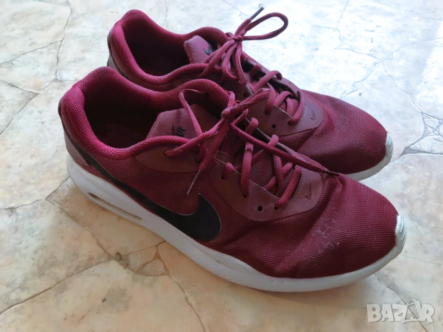 Nike Air Max Motion бордо – мъжки номер 46, отлично състояние, снимка 2 - Маратонки - 53653547