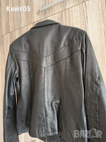 Дамско яке ,естествена, качествена кожа XL, снимка 4 - Якета - 53601278