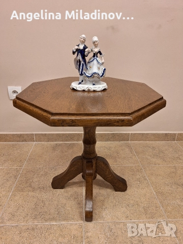 Помощна масичка дъб масив 