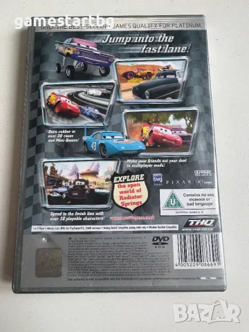Disney CARS за PS2, снимка 2 - Игри за PlayStation - 56125245