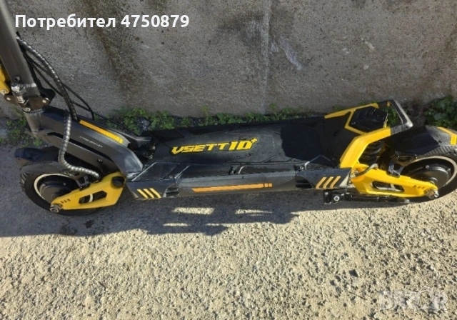 Електрическа Тротинетка VSET 2x1400W Два Мотора, снимка 4 - Велосипеди - 53655916