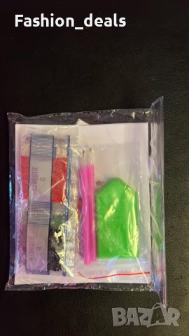 Нов комплект коледен 5D диамантен гоблен Декорация Арт Релакс, снимка 7 - Други - 39350518