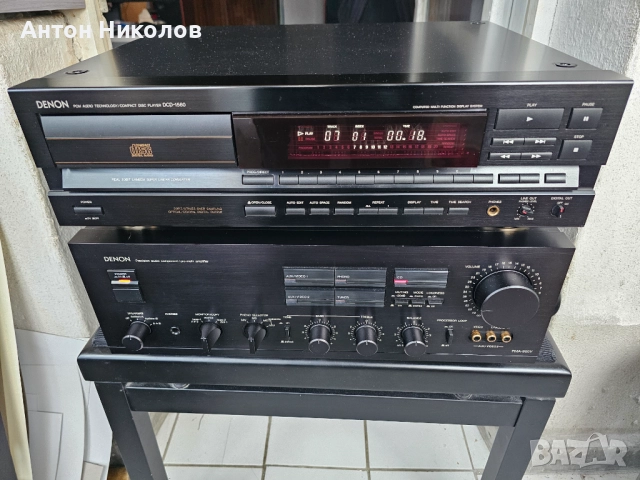 Denon DCD-1560 high-end CD плеър. Оригинално дистанционно, снимка 3 - Декове - 49630110
