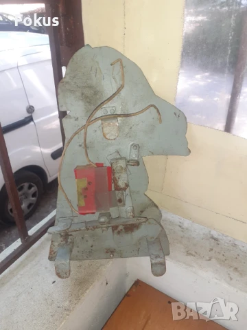 Стара бълг.метална мишена играчка от стрелбище пушка слонче, снимка 4 - Антикварни и старинни предмети - 51132193