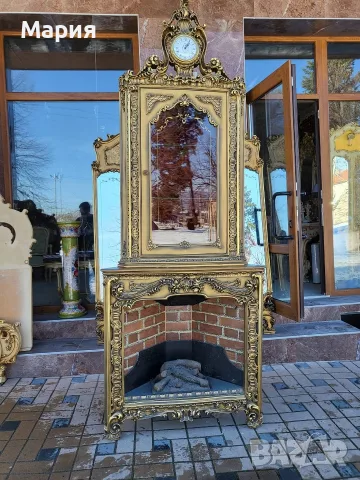 Италианска витрина/камина , снимка 2 - Секции и витрини - 55735478