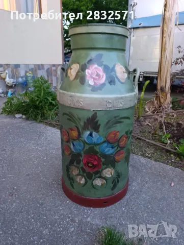 голям ръчно изрисуван гюм, снимка 2 - Декорация за дома - 50145878