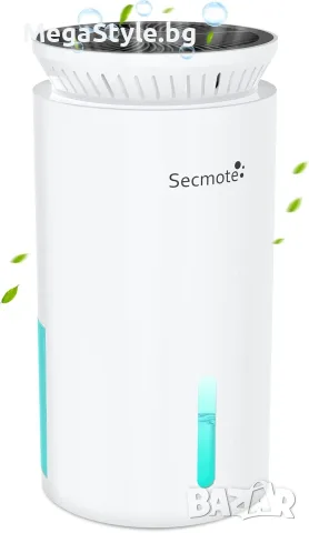 Мощен Електрически Влагоуловител Secmote, 2000ml, за 50m²