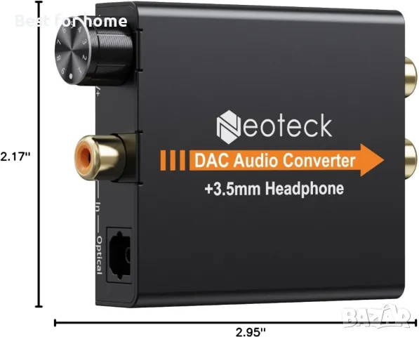 Neoteck 192kHz цифрово-аналогов преобразувател DAC, снимка 8 - Други - 49147760