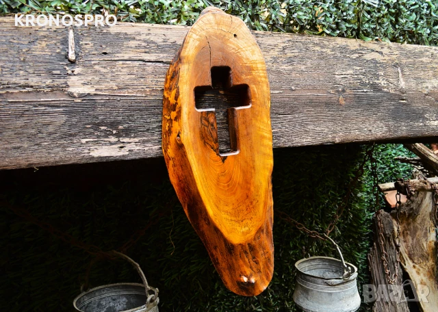 Дървен кръст, снимка 6 - Други ценни предмети - 51261353