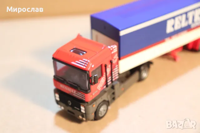 AMW 1:87 H0 RENAULT MAGNUM КАМИОН TIR МОДЕЛ ВЛЕКАЧ, снимка 5 - Колекции - 49923873