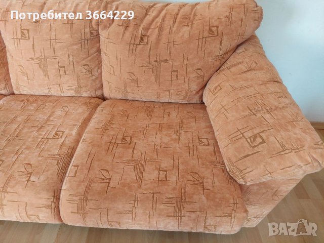 Канапе/диван, разтегателен, с три меса за сядане., снимка 3 - Дивани и мека мебел - 41624351