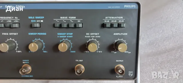 Функционален генератор Philips PM 5131, снимка 2 - Друга електроника - 55993159