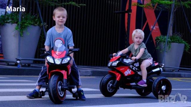 Акумулаторен МОТОР 12V меки гуми с Кожена седалка, снимка 6 - Детски велосипеди, триколки и коли - 34368365