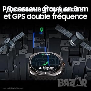 Samsung Galaxy Watch Ultra, 4G, Titanium White, снимка 3 - Смарт часовници - 52275194