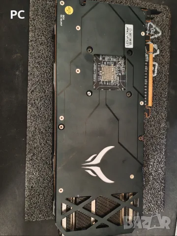 Видео карта RX 5700 XT 8GB Red devil + Furmark 10мин сменана паста, снимка 2 - Видеокарти - 56262132