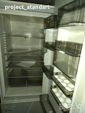Продавам шкаф с вградени фризер и хладилник SIEMENS, снимка 2 - Хладилници - 48302847