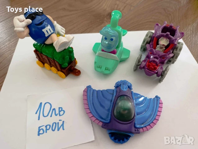 Играчки Макдоналдс за колекции, Пластмасови играчки Macdonald's Burger king , снимка 12 - Фигурки - 50661307