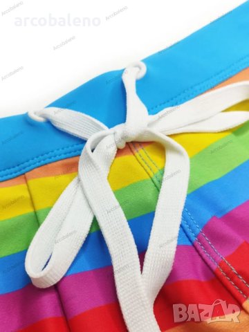 Мъжки бански шорти Rainbow fashion tethered slim Boxer , снимка 6 - Бански - 41450471