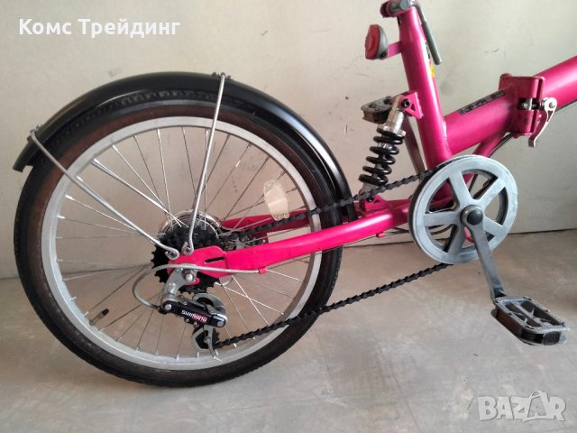 Сгъваем велосипед Thrianta 20", снимка 4 - Велосипеди - 39918208