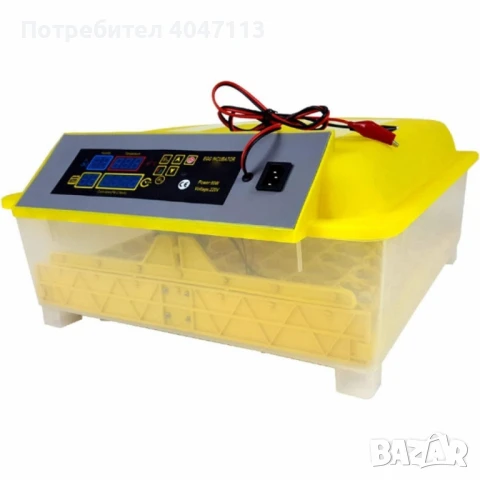 Напълно автоматичен инкубатор за 48 яйца 80W YZ8-48 за пилета, 