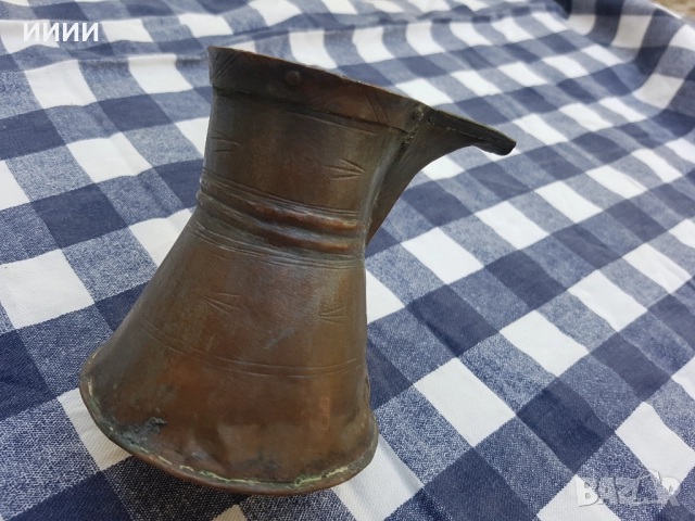 Османско джезве , снимка 3 - Антикварни и старинни предмети - 51842616