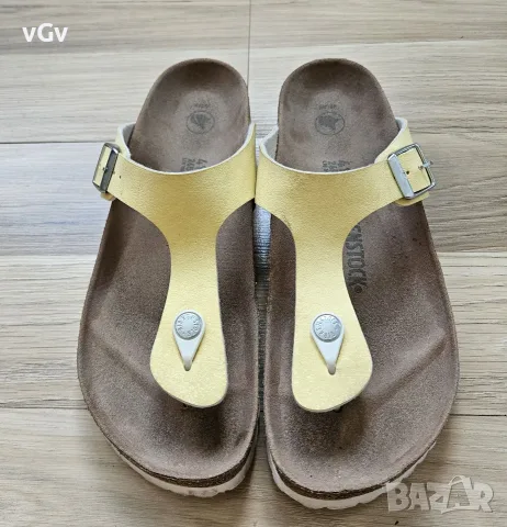 Дамски чехли Birkenstock Gizeh - 41, снимка 3 - Чехли - 55834303