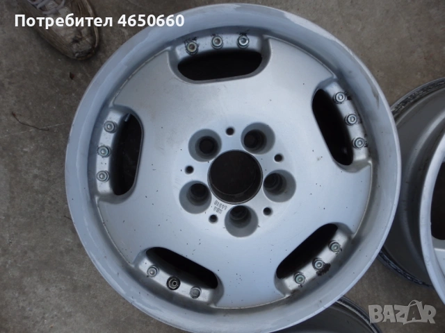 16 цолови алуминиеви джанти за Мерцедес , снимка 2 - Гуми и джанти - 53005400