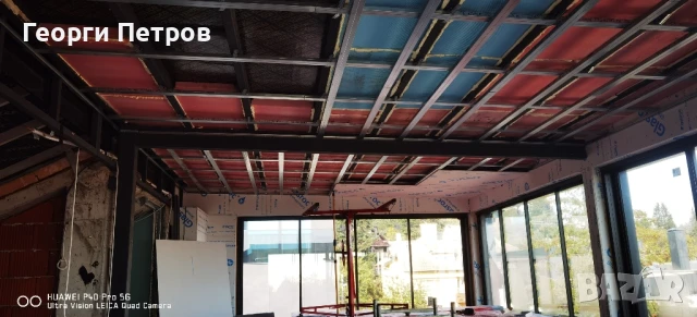 монтаж на гипскартон 