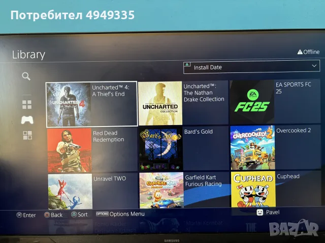 ⁠PS4 Fat 500GB – Хакнат FW 9.00 (GoldHEN) + Игри⁠, снимка 12 - PlayStation конзоли - 56073140