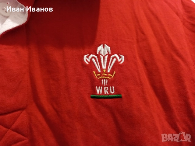 Оригинална ръгби фланелка на Уелс - Световно първенство, снимка 8 - Други спортове - 51708649