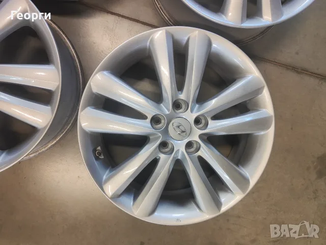 4бр.алуминиева джанта 18 цола за Hyundai 5x114.3, снимка 4 - Гуми и джанти - 56075944