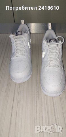 Nike Air Force 1 Low White Metal UK 13 US 14 Mens Size 48.5/32см НОВО! ОРИГИНАЛ!, снимка 15 - Кецове - 41967949