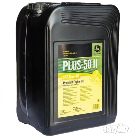 Масло JOHN DEERE PLUS 50 II 15W40 20л