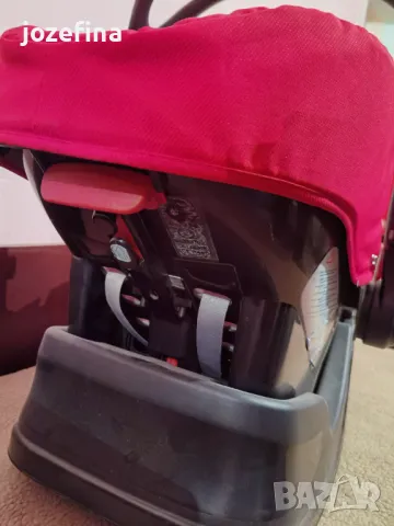 Продавам бебешки кош Chicco – червен, в отлично състояние, снимка 3 - Други - 50380262